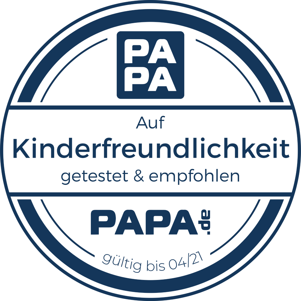 Auszeichnung für die Toggolino App von papa.de ( https://www.papa.de )