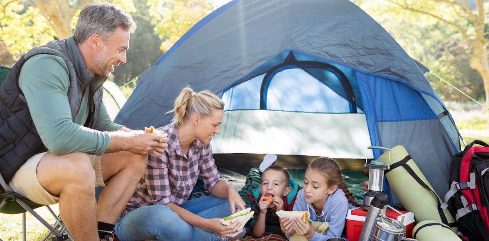 Camping und Zelten mit Kindern: Darauf musst Du achten