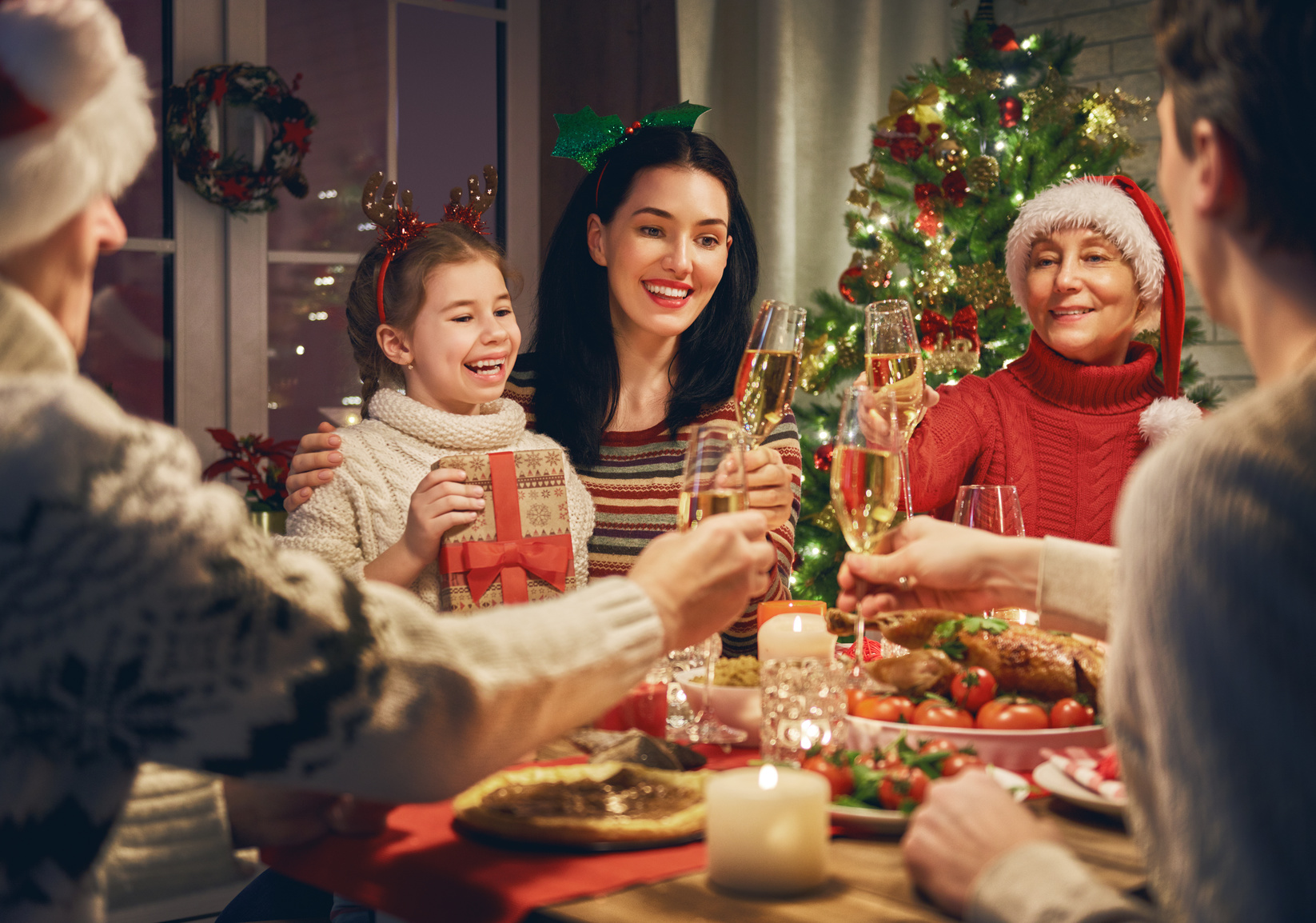 Bild Weihnachten mit der Familie