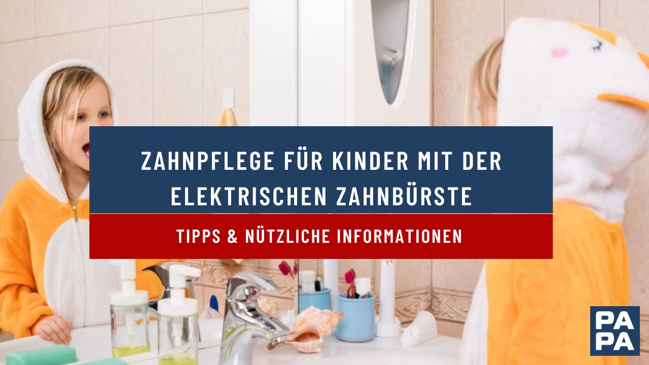 Kind mit elektrischer Zahnbürste